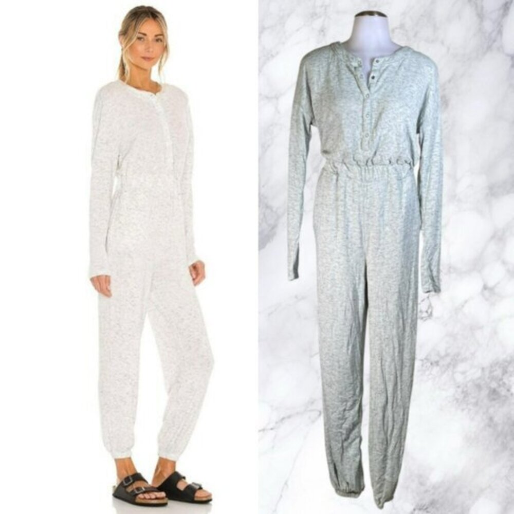 Lovers and Friends Rowan Jumpsuit - Heather Mint